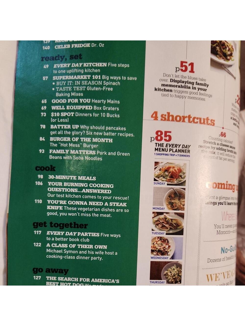 Everyday With Rachael Ray Magazine  March 2011 Spring - Picture 6 of 8